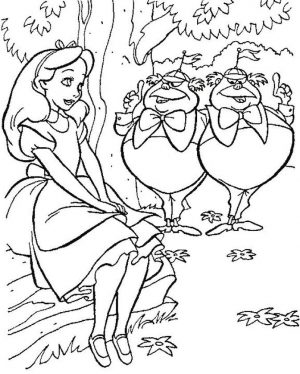 Alice In Wonderland Coloring Pages Free Printable 9ws6