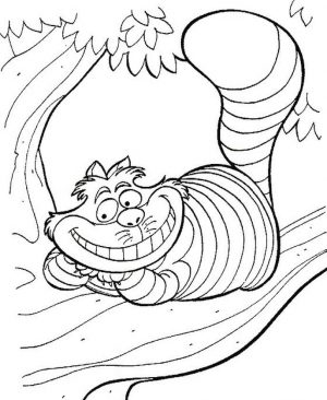Alice In Wonderland Coloring Pages for Kids 5sc9