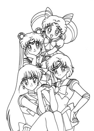 Anime Coloring Pages for Girl 6slr