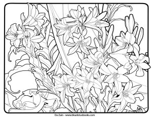 Art Deco Patterns Coloring Pages Free Printable for Adults – 775d