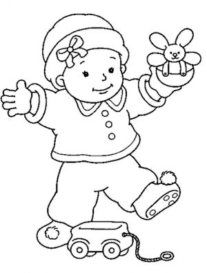 Baby Coloring Pages Online – 73an3