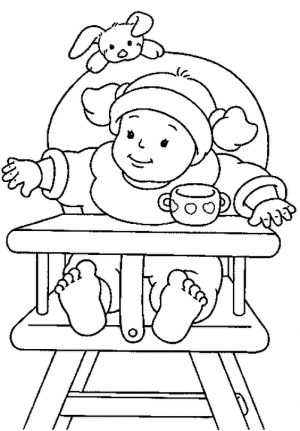 Baby Coloring Pages Online – 931l3
