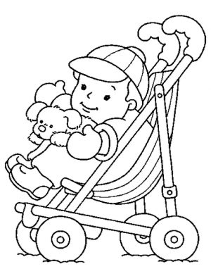 Baby Coloring Pages Online – yywm4