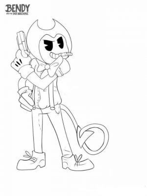 Bendy and The Ink Machine Coloring Pages rdw1