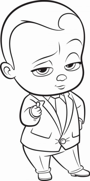 Boss Baby Coloring Pages Free to Print – 04192