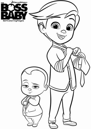 Boss Baby Coloring Pages Free to Print – 99571