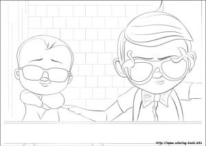 Boss Baby Free Printable Coloring Pages – 33717