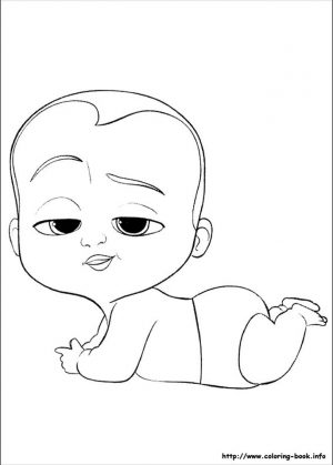 Boss Baby Free Printable Coloring Pages – 40012