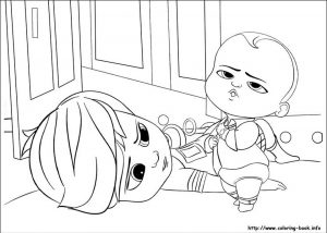 Boss Baby Free Printable Coloring Pages – 47981