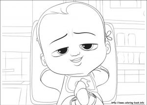 Boss Baby Free Printable Coloring Pages – 78041