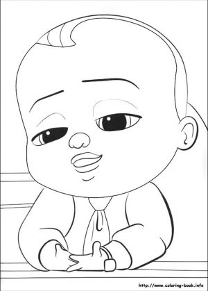 Boss Baby Free Printable Coloring Pages – 97521
