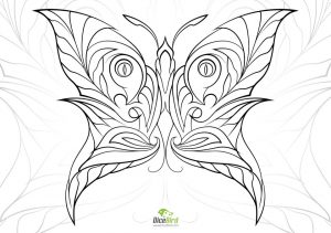 Butterfly Coloring Pages Adults Printable – 7ahf5
