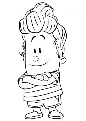 Captain Underpants Coloring Pages Free 773b