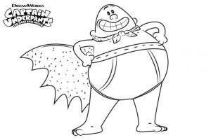 Captain Underpants Coloring Pages Free Printable 663e