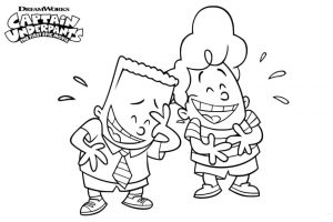 Captain Underpants Coloring Pages Printable 009f