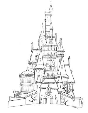 Castle Coloring Pages for Adults – 4ctg9