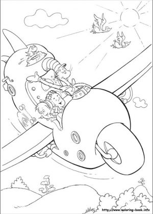 Cat In The Hat Coloring Pages to Print 0pok