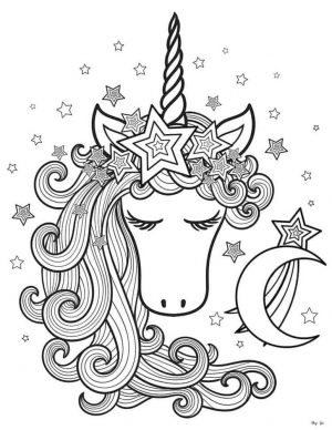 Coloring Pages for Teenagers Unicorn Princess