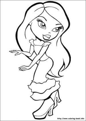 Coloring Pages of Bratz Free to Print – 86920