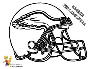 Coloring Pages of NFL Helmets – 041ha