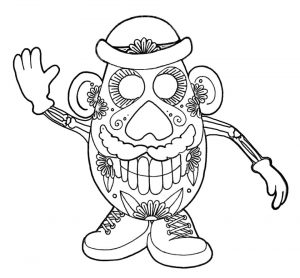 Day of the Dead Coloring Pages Online Printable – 4afs6