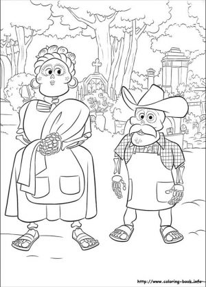 Disney Coco Coloring Pages Free Old Folks