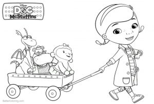 Doc McStuffins Coloring Pages for Girls crt4