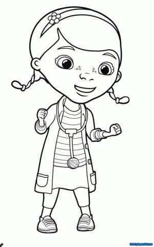 Doc McStuffins Coloring Pages for Girls exc1