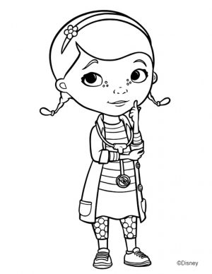 Doc McStuffins Coloring Pages for Kids iwd6