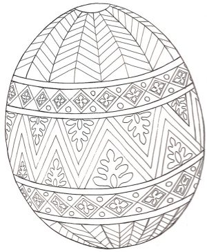 Easter Egg Design Coloring Pages – 51221