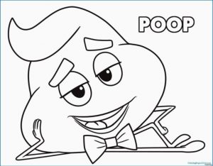 Emoji Coloring Pages Black and White Poop Emoji Just Chilling