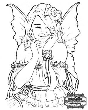 Fantasy Coloring Pages for Adults 0clf