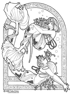 Fantasy Coloring Pages for Adults 9tmf