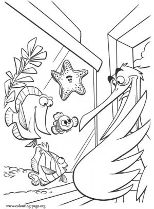 Finding Nemo Coloring Pages for Kids – kl57f