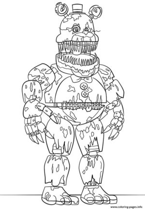 Five Nights at Freddys coloring pages ic75