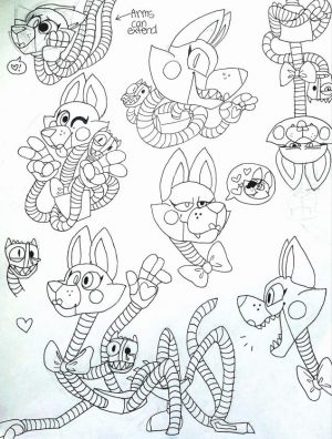 Five Nights at Freddys coloring pages printable gg78
