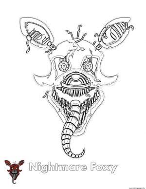 Five Nights at Freddys coloring pages yq77