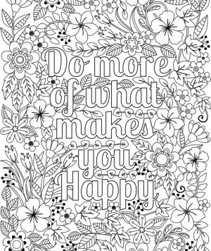 Flower Design Coloring Pages – 84851