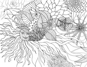 Free Adults Printable of Summer Coloring Pages – 32871