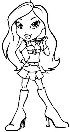 Free Bratz Coloring Pages to Print for Girls – 67sg4
