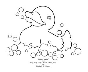 Free Duck Coloring Pages Online