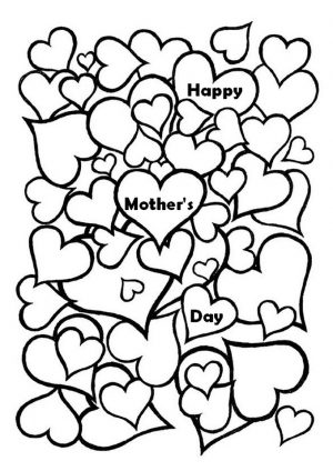 Free Mother’s Day Coloring Pages for Adults to Print Out – 77389