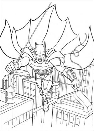 Free Printable Batman Coloring Pages DC Superhero – 75291