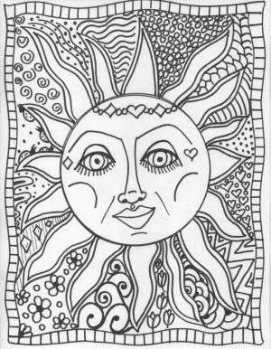 Free Summer Coloring Pages for Adults to Print – 79936