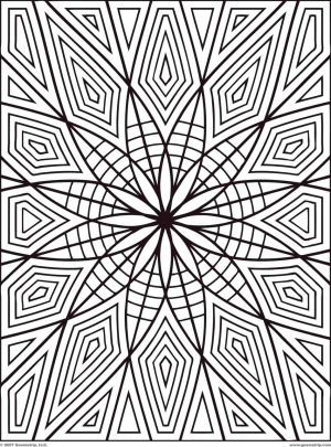 Geometric Design Coloring Pages – tr5wk