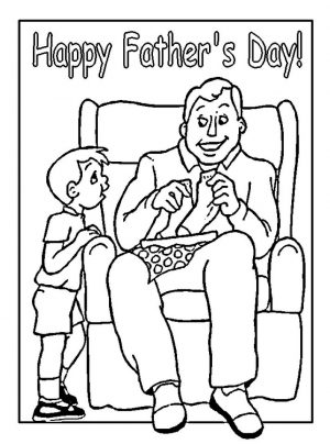 Happy Father’s Day Coloring Pages – cya73