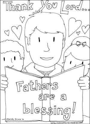Happy Father’s Day Coloring Pages to Print – ct39a