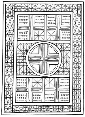 Hard Geometric Coloring Pages to Print Out – 84619