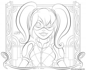 Harley Quinn Coloring Pages to Print 1dsg