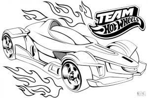 Hot Wheels Coloring Pages 1hto